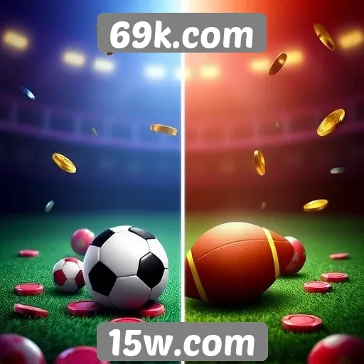 Comparativo entre jogos de cassino e apostas esportivas no 69k.com