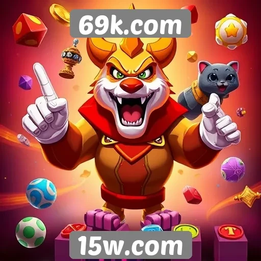 Análise da variedade de jogos disponíveis em 69k.com